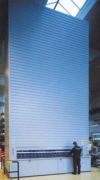 Regay magazynowe - automatyczne systemy pionowego skadowania