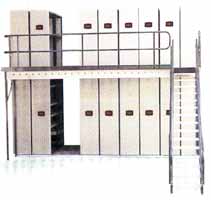 Regay do biur, regay do bibliotek, regay do archiwum  - regay DOUBLE DECKER