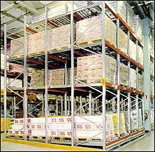 Regay magazynowe - regay przepywowe