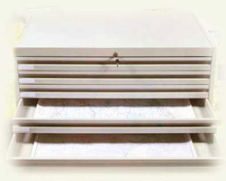 Meble do biur, meble do bibliotek, meble do przedsibiorstw  - szafy na rysunki