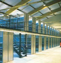 Regay magazynowe - regay wielopoziomowe