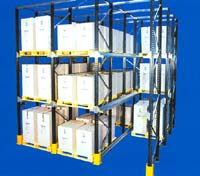 Regay magazynowe - regay wjezdne