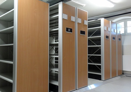 Regay przesuwne COMPACTUS Dynamic (regay elektryczne)