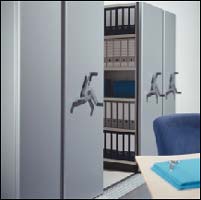 Regay przesuwane - regay COMPACTUS Office ( regay jezdne, regay przesuwne )