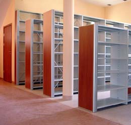 Regay do archiwum, regay do bibliotek, regay do biur  - regay stacjonarne